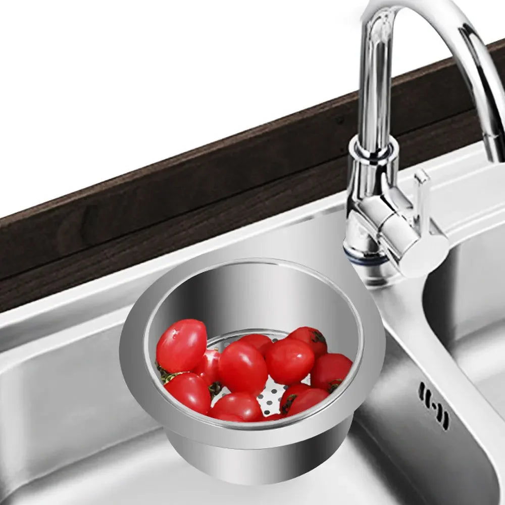 Colador de fregadero de cisne de cocina de acero inoxidable, cesta colgante de filtro de drenaje de residuos, escurridor de frutas y verduras, estante de almacenamiento de esponja